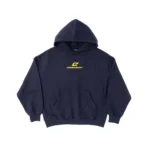 Curved Hoodie Midnight Blue