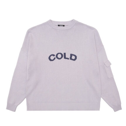 Cold Cargo Knit Pale Lilac