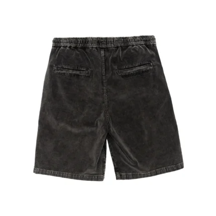 Corduroy Shorts Dark Grey