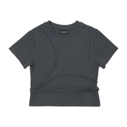 Deconstructed Tee Dark Blue