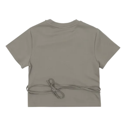 Deconstructed Tee Quartz Grey