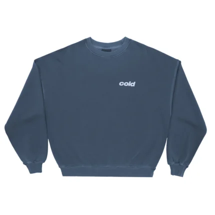 Dice Crewneck Slate Blue