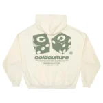 Dice Hoodie Cream