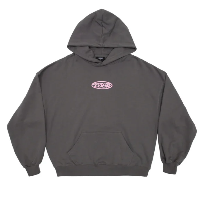 Down to Luck Hoodie Smokey Grey