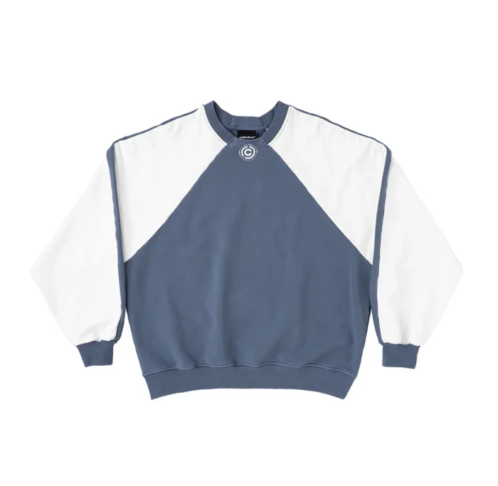 Equipment Crewneck Dark Blue-White