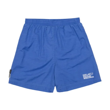 Industrial Swim Shorts Bright Blue Dyed