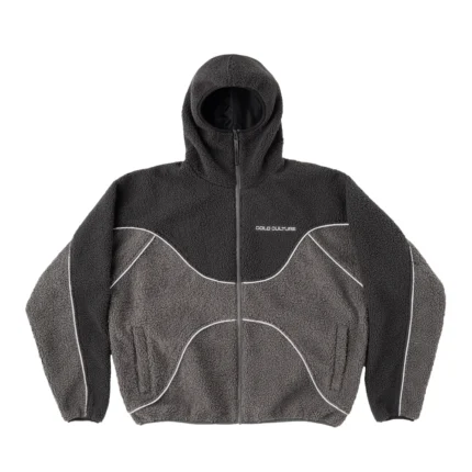 No Risk Fleece Jacket Heavy Grey-Dust Grey