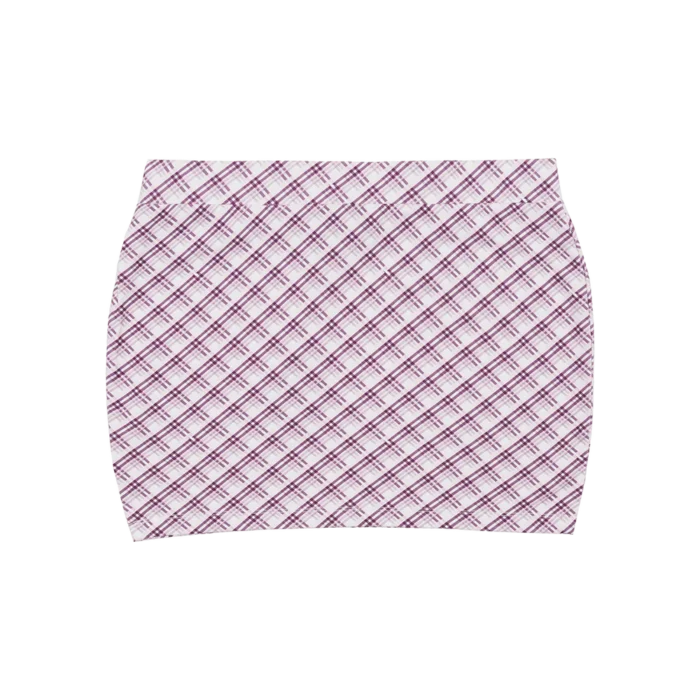 Rhombus Skirt Pink