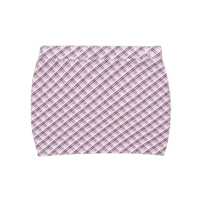 Rhombus Skirt Pink