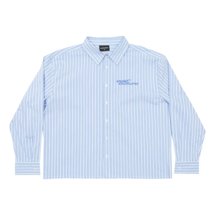 Running Horse Shirt Blue Stripes