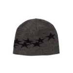 Stars Beanie Grey