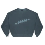 Stars Crewneck Slate Blue