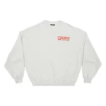 Status Patch Crewneck Light Grey