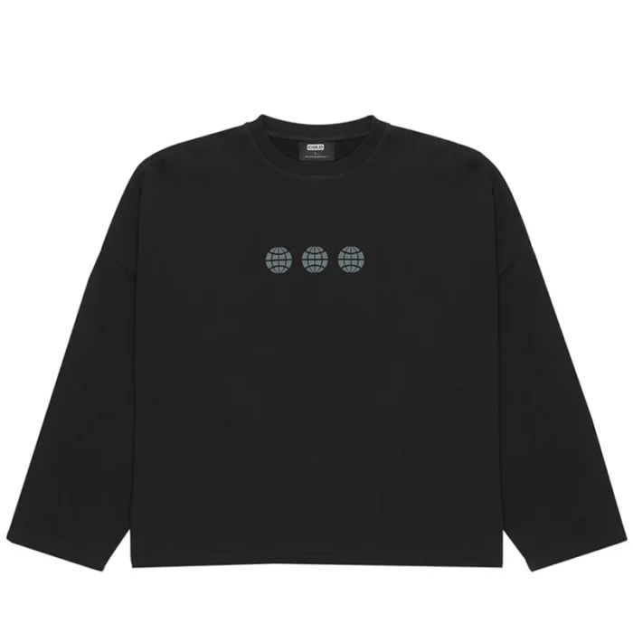 Triple World Crewneck Black