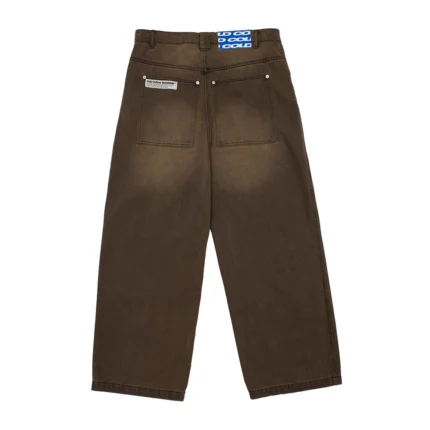 V2 Pants Brown Denim