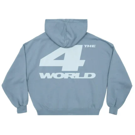 4the World Hoodie Shady Blue