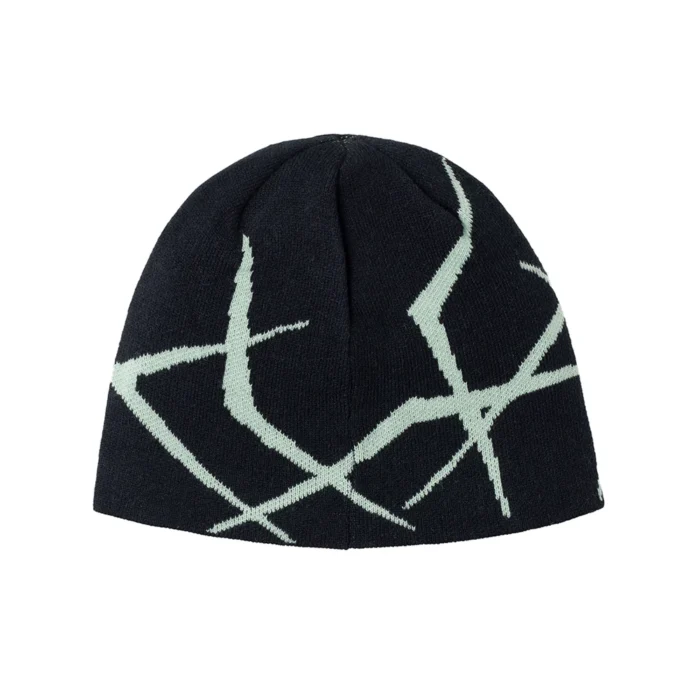 Brambles Beanie Dark Black