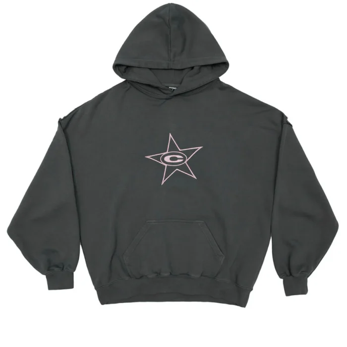 C Star Hoodie Dark Grey