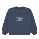 CC Logo Star Crewneck Slate Blue