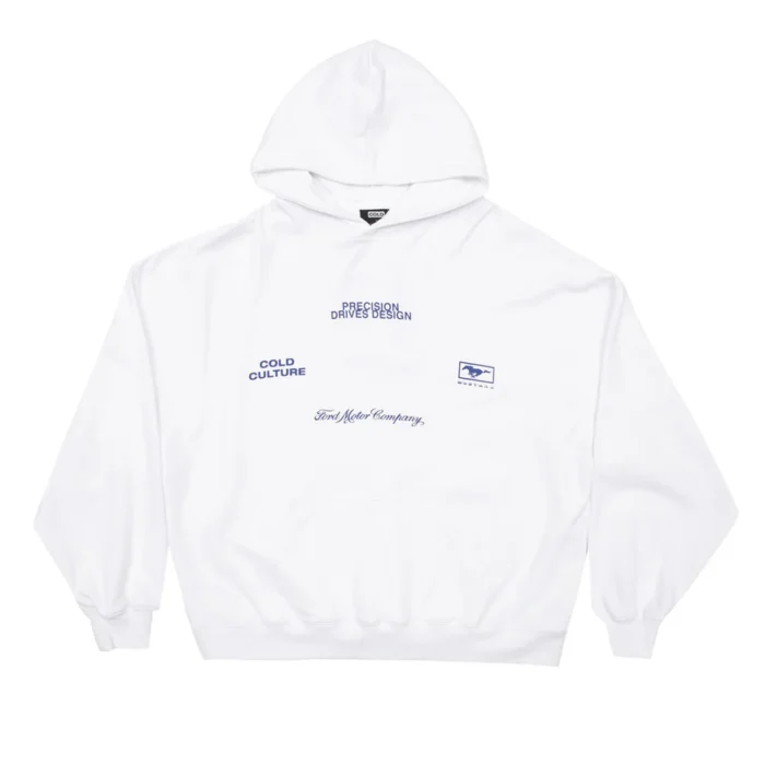 Clash Hoodie White