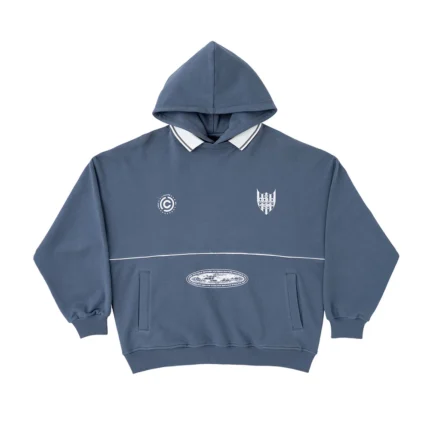 College Team Hoodie Dark Blue