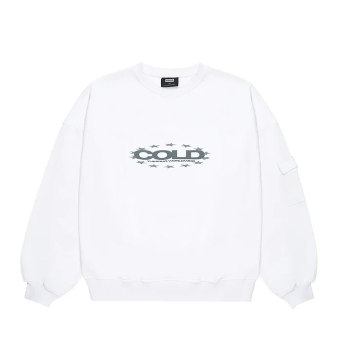 Daily Cargo Crewneck White