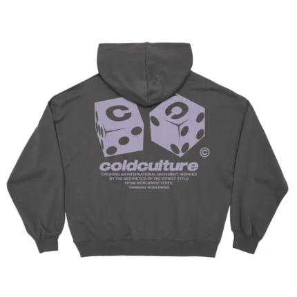 Dice Hoodie Grey