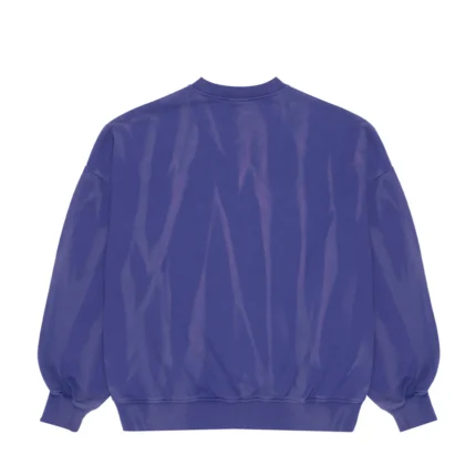 Italic Embroidered Crewneck Faded Lilac