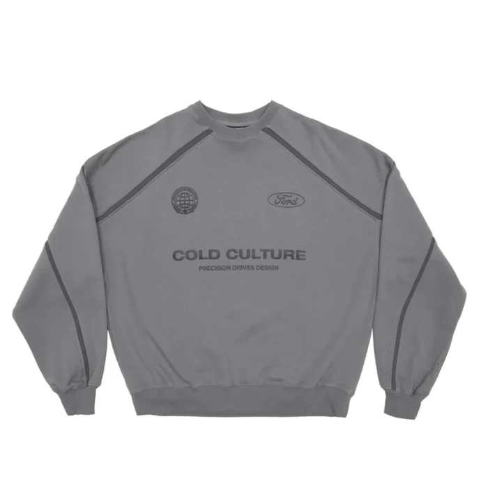 Precision Crewneck Dust Grey