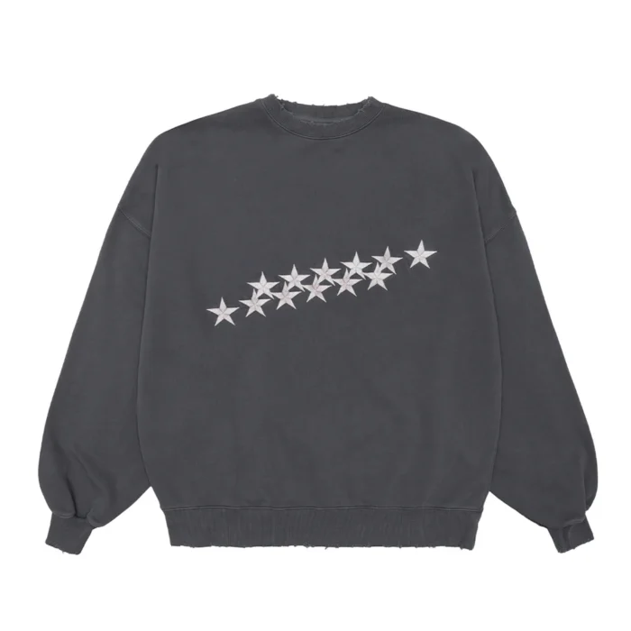 Stars Crewneck Dust Grey