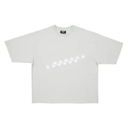 Stars Tee Pale Grey