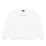 Worker Patchwork Crewneck White