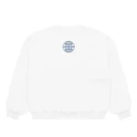 Worker Patchwork Crewneck White