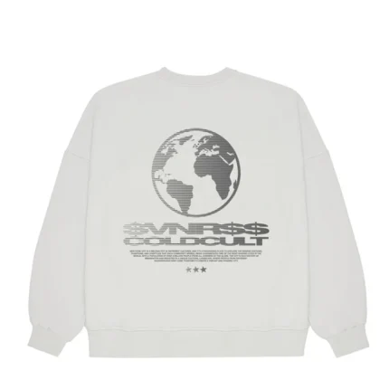 World $Vnr$$ Crewneck Light Grey