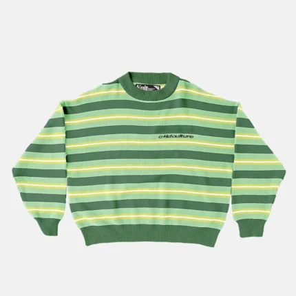 Casino Stripes Knit Pale Jade