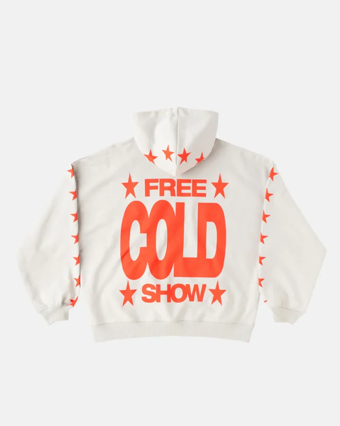 Cold Show Reversible Hoodie Ultra Light Grey