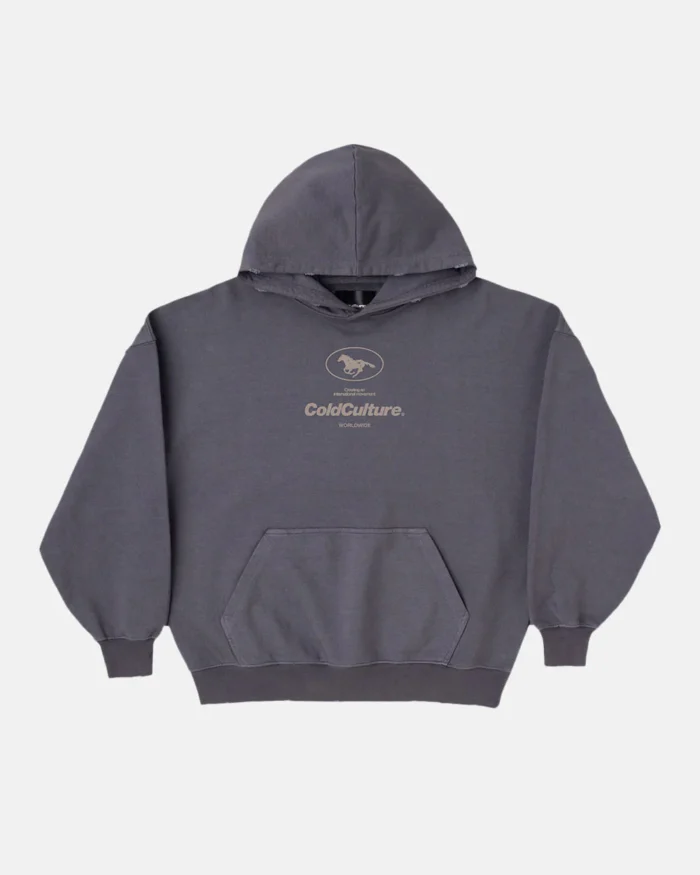 Gallop Hoodie +Washed Dark Grey