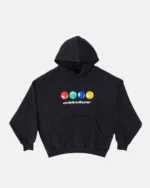 Pool Colors Hoodie Black