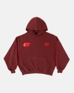 Triple C Hoodie Oxide Red